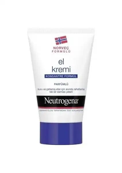 Neutrogena Parfümlü El Kremi 50 ml - Etkili Nemlendirme ve Hoş Koku Sağlayan Cilt Bakım Ürünü