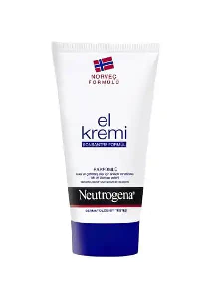 Neutrogena Parfümlü El Kremi 75 ml - Nemlendirici ve Hoş Koku Sağlayan Günlük Bakım Ürünü