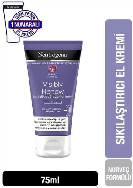 Neutrogena Visibly Renew El Kremi: Nem Artırıcı ve Yumuşatıcı Özellikleriyle Cilt Bakımında Yeni Dönem