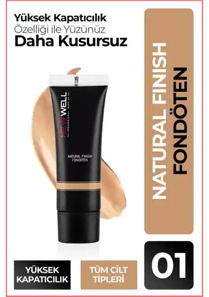 New Well Naturel Finish Fondöten No 01 İnceleme ve Kullanıcı Yorumları
