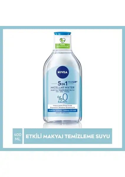 Nivea 5IN1 Micellar Makyaj Temizleme Suyu ile Günlük Cilt Bakımında Pratik ve Güvenilir Çözüm