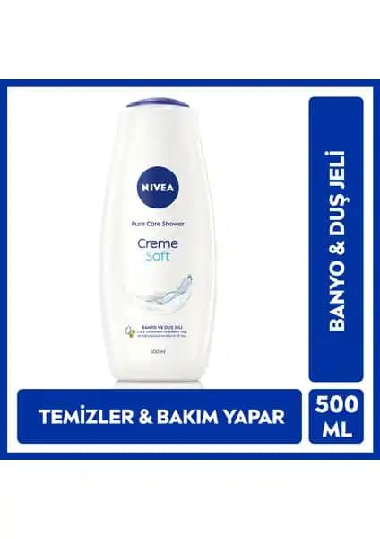 Nivea Creme Soft Kremsi Dokunuş Banyo ve Duş Jeli: Yoğun Nemlendirme ve Hoş Koku Özellikleri