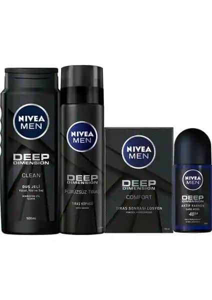Nivea Erkek Cilt Bakım Seti Günlük Temizlik ve Ferahlık Sağlayan Pratik Çözüm