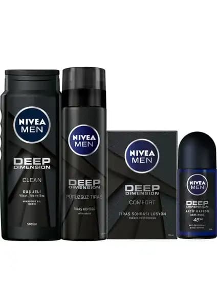 Nivea Erkek Cilt Bakım Seti Günlük Temizlik ve Ferahlık Sağlayan Pratik Çözüm