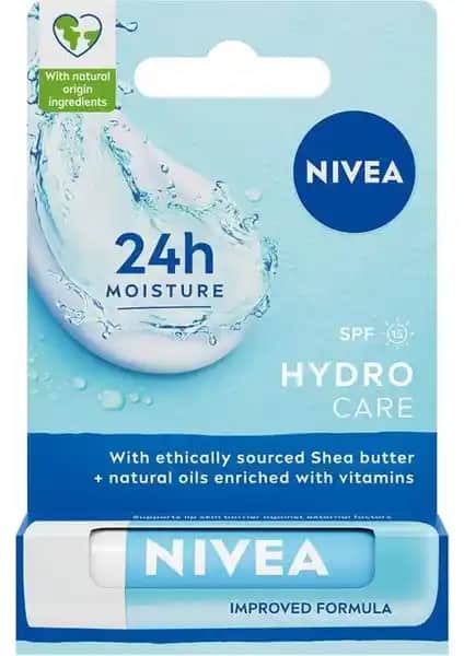 Nivea Hydro Care Dudak Bakım Kremi ile Günlük Nem ve Güneş Koruma Çözümü