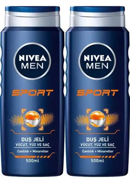 Nivea Men Sport Erkek Duş Jeli: Çok Fonksiyonlu, Ferahlatıcı ve Canlandırıcı Temizlik Ürünü