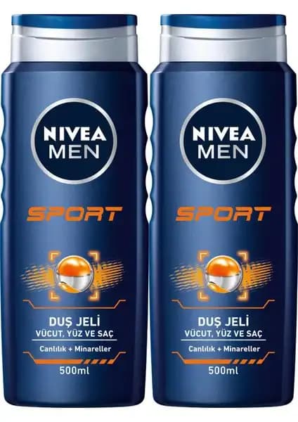 Nivea Men Sport Erkek Duş Jeli: Çok Fonksiyonlu, Ferahlatıcı ve Canlandırıcı Temizlik Ürünü