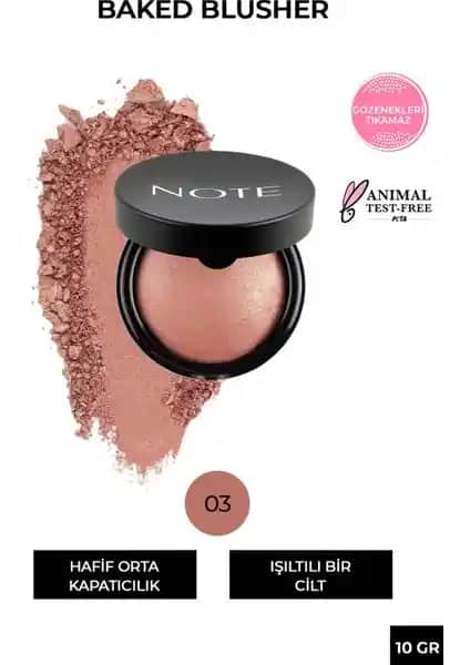 Note Cosmetics Baked Blusher ile Doğal ve Parlak Makyaj İçin En İyi Seçenekler