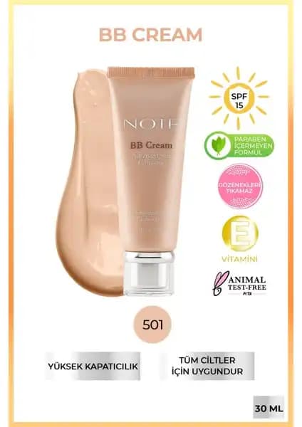 Note Cosmetics BB Krem SPF 15: Çok Yönlü Cilt Bakımı ve Günlük Makyaj İçin Uygun