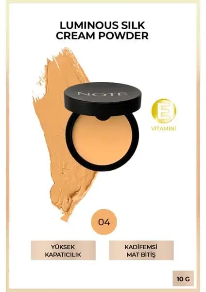 Note Cosmetics Luminous Silk Cream Powder ile doğal ve yüksek kapatıcılı makyaj deneyimi