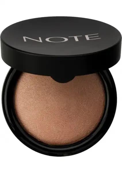 Note Terracotta Pudra 02 Honey Warm Yüksek Kaliteli Işıltılı Highlighter