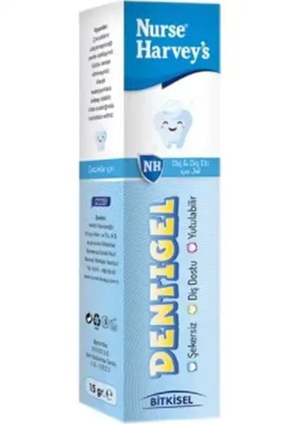 Nurse Harveys Dentigel Diş Jeli 15GR: Bebekler İçin Etkili ve Güvenilir Diş Bakım Ürünü