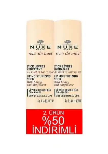 Nuxe Reve De Miel Dudak Bakım Kremi: Doğal İçeriklerle Nem ve Sağlık Sağlayan Ürün