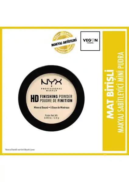 NYX Mini Transparan Pudra ile Günlük Makyajınızı Koruyun ve Doğal Bir Görünüm Sağlayın