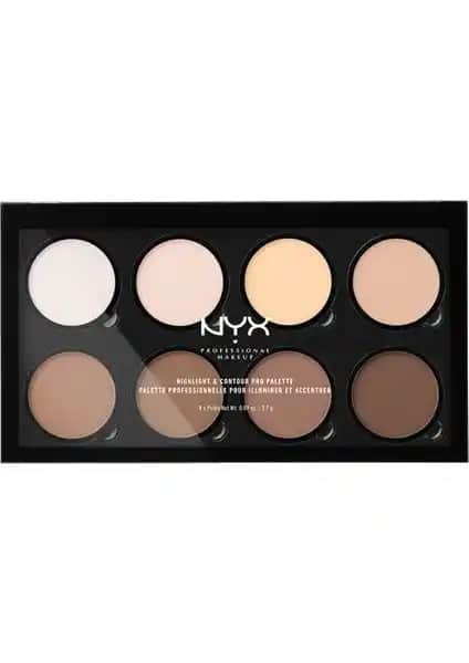 NYX Professional Makeup Highlight & Contour Paleti: Çok Yönlü ve Vegan Makyaj Çözümü