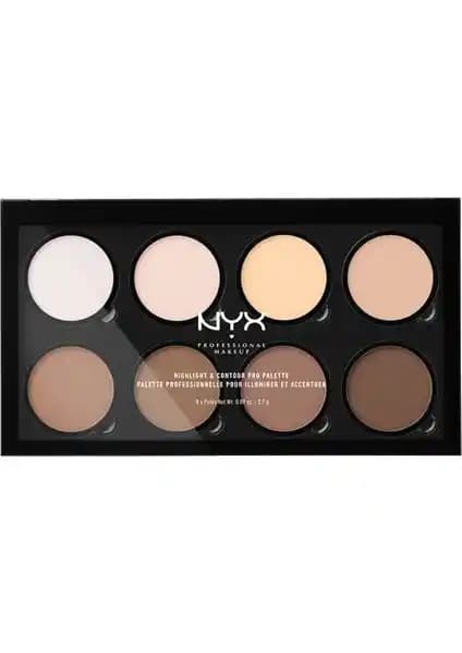 NYX Professional Makeup Highlight & Contour Paleti: Çok Yönlü ve Vegan Makyaj Çözümü