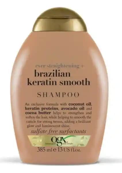 OGX Organix Brazilian Keratin Smooth Şampuanıyla Saçlarınızda Güçlü ve Parlak Bir Dönem Başlatın
