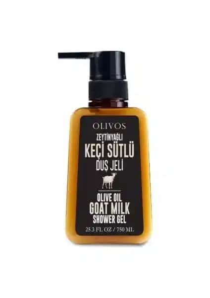 Olivos Zeytinyağı ve Keçi Sütü İçeren Doğal Ferahlatıcı Duş Jeli 750 ml