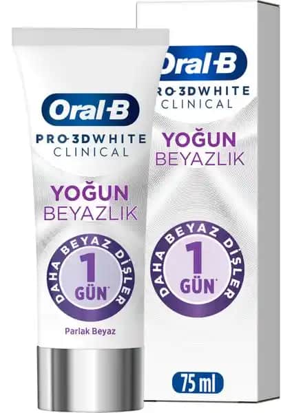 Oral-B Pro 3D White Clinical Beyazlık Diş Macunu İncelemesi ve Kullanıcı Yorumları