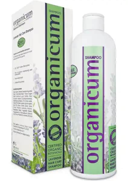 Organicum Lavanta Özlü Saç Bakım Şampuanı Doğal ve Güçlendirici Saç Temizliği İçin