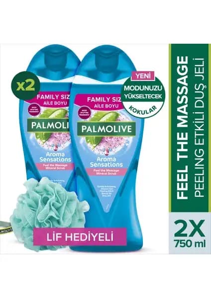Palmolive Aroma Sensations Feel The Massage Duş Jeli: Doğal İçerikli ve Aromatik Temizlik Deneyimi