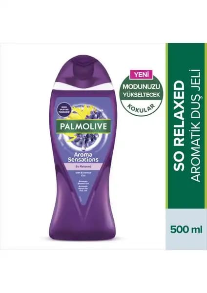 Palmolive Aroma Sensations So Relaxed Doğal Aromatik Duş Jeli ile Günlük Rahatlama Deneyimi