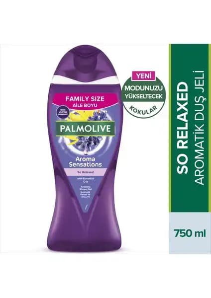 Palmolive Aroma Sensations So Relaxed Duş Jeli: Doğal İçeriklerle Rahatlatıcı Temizlik ve Bakım