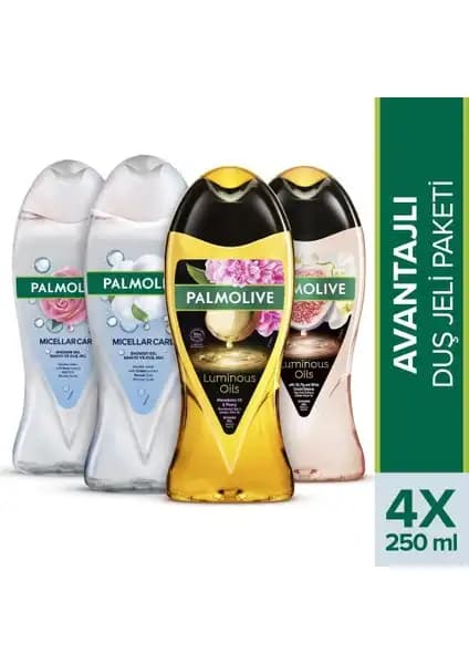 Palmolive Avantajlı Duş Jeli Paketi: Çeşitli Aromalarla Temizlik ve Ferahlık Sunar
