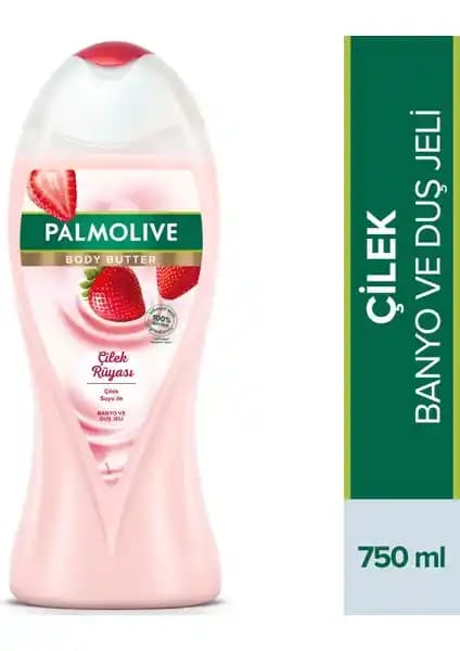Palmolive Body Butter Çilek Rüyası: Doğal ve Lüks Duş Deneyimi Sunan Ürün