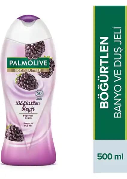 Palmolive Böğürtlen Keyfi Body Butter Banyo ve Duş Jeli Doğal ve Nemlendirici Formül