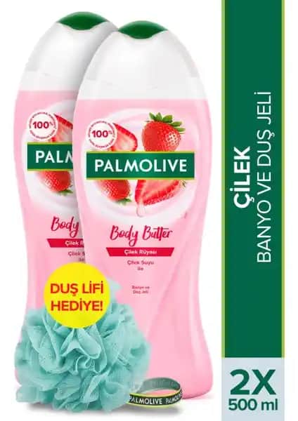Palmolive Çilek Rüyası Banyo ve Duş Jeli ile Doğal ve Ferahlatıcı Cilt Bakımı Deneyimi