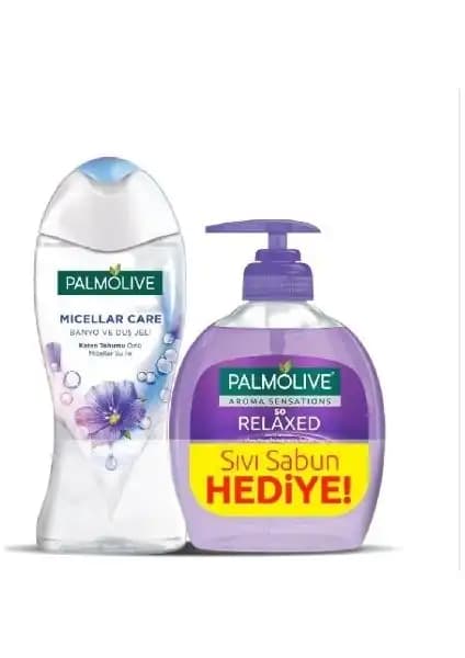 Palmolive Günlük Bakım Seti: Micellar Duş Jeli ve So Relaxed Sıvı Sabun Tanıtımı