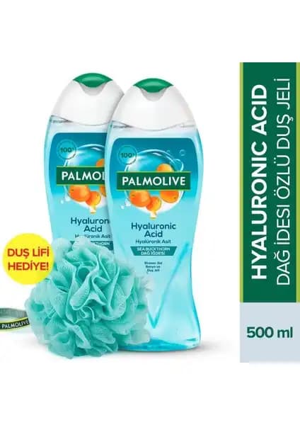 Palmolive Hyaluronic Acid Doğal Dağ İdesi Özlü Duş Jeli Nemlendirici ve Ferahlatıcı Özellikleriyle
