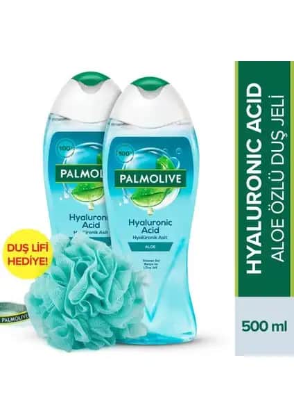 Palmolive Hyaluronic Acid ve Aloe Özlü Doğal Duş Jeli: Nem Dolu Temizlik Deneyimi