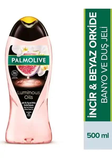 Palmolive Luminous Oils İncir ve Beyaz Orkide Özleriyle Zenginleştirilmiş Duş Jeli 500 ml