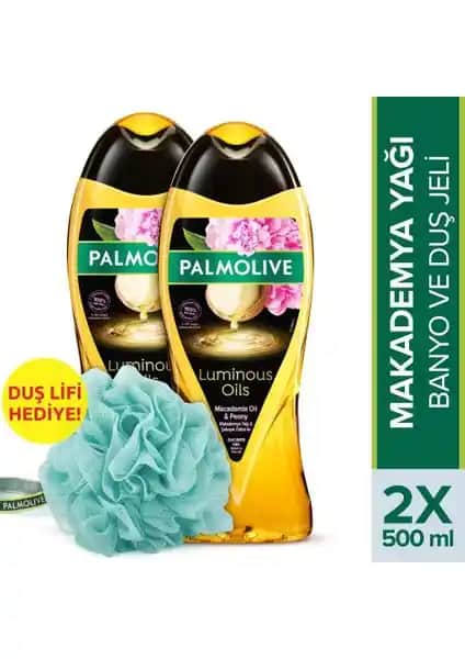 Palmolive Luminous Oils Makademia Yağı Duş Jeli: Nemlendirici ve Kalıcı Kokulu Temizlik Ürünü