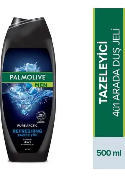 Palmolive Men Pure Artric 4ü1 Erkek Duş Jeli: Çok Yönlü Temizlik ve Ferahlık Sağlayan Ürün