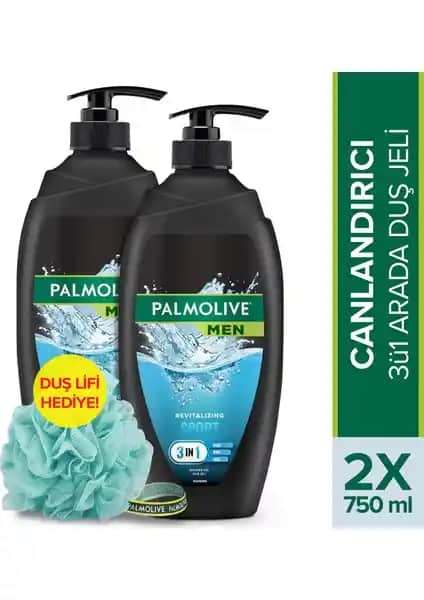 Palmolive Men Sport 4'ü 1 Arada Duş Jeli: Erkeksi Tazelik ve Çok Yönlü Temizlik Ürünü