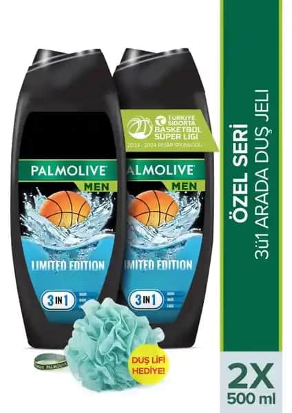 Palmolive Men TBF Limited Edition 2'li Duş Jeli Erkekler İçin Temizlik ve Ferahlık Sunar