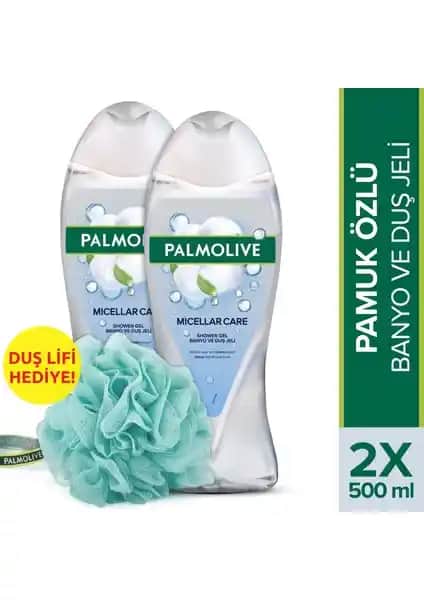 Palmolive Micellar Care Pamuk Özlü Banyo ve Duş Jeli: Doğal Formüllü Temizlik ve Bakım Ürünü