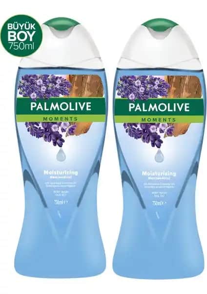 Palmolive Moments Sandal Ağacı 750 ml 2'li Paket ile Ferah ve Lüks Duş Deneyimi