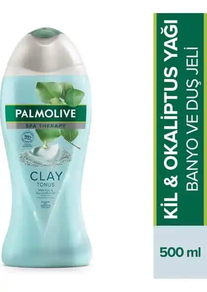 Palmolive Spa Therapy Kil ve Okaliptüs Yağı Banyo ve Duş Jeli 500 ml doğal içerikli ferahlatıcı ürün