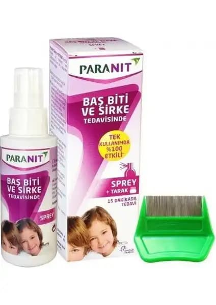 Paranit Paranıt Bıt Spreyi 100 Ml: Güçlü ve Güvenilir Bit Tedavi Çözümü