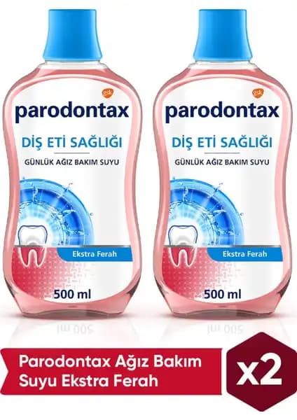 Parodontax Ağız Bakım Suyu: Mikrop Koruması ve Ferahlatıcı Nefes Sağlayan Etkili Çözüm