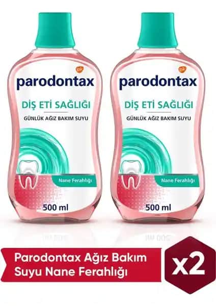 Parodontax Ağız Bakım Suyu Nane Ferahlığı: Diş Eti Sağlığını Destekleyen Etkili Çözüm