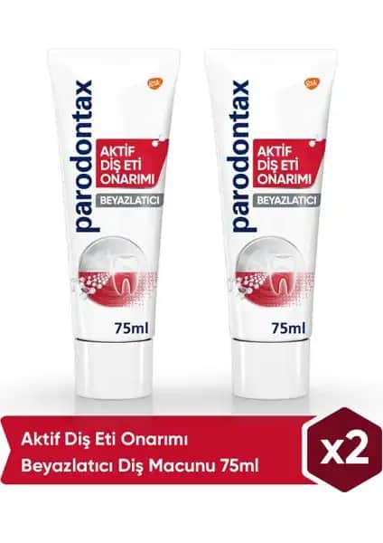 Parodontax Aktif Diş Macunu ile Diş Eti Sağlığınızı Güçlendirin ve Gülüşünüzü Parlatın