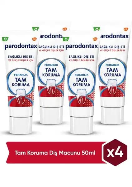 Parodontax Tam Koruma Ferahlık Diş Macunu: Güçlü Koruma ve Uzun Süreli Tazelik Sağlar
