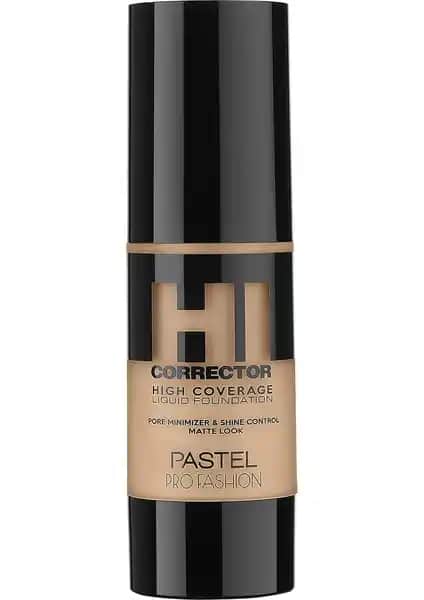 Pastel Profashion Hı Corrector No 401 Likit Fondöten Yüksek Kapatıcılık ve Doğal Görünüm Sağlar