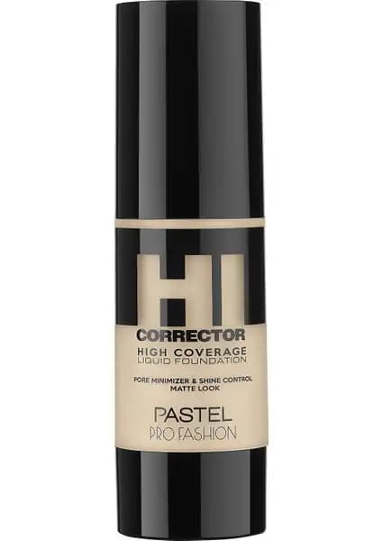 Pastel Profashion Hı Corrector No 401 Yüksek Kapasiteli Sıvı Fondöten Detayları