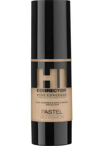 Pastel Profashion Hı Corrector Yüksek Kapasiteli Sıvı Fondöten Günlük Kullanım İçin Uygun